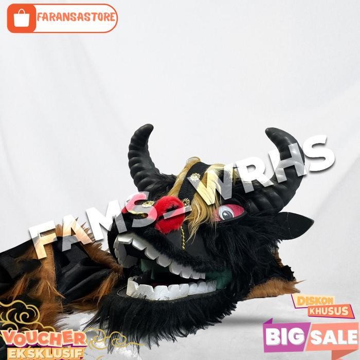 Bantengan Anak Bantengan Mangap Spons Topeng Bantengan Kerbau Promo