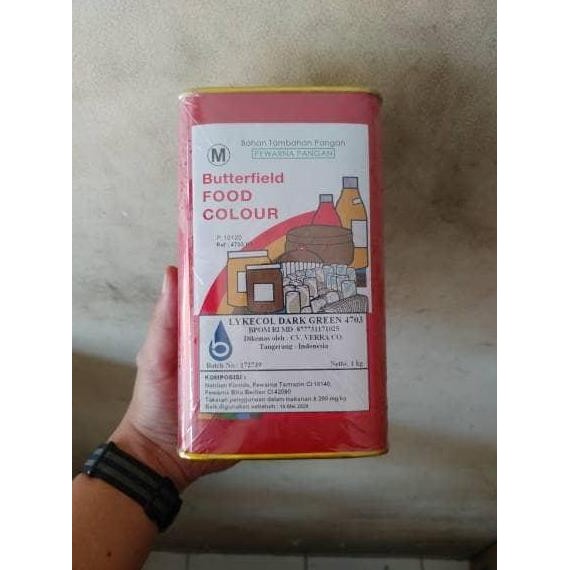

TERMURAH - Butterfield Food Colour (Lykecol Dark Green) 4703