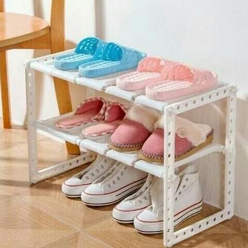 Rak Dapur 2 Susun Serbaguna Rak Panci Kuali Wajan Dapur Rak Panci