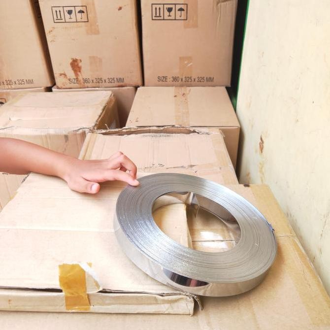 SIAP KIRIM STAINLESS BELT JEPIT TIANG FO - AKSESORIS TIANG FIBER OPTIK