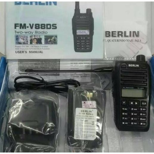 Handy Talky - HT BERLIN FM-V88DS Kualitas Bagus