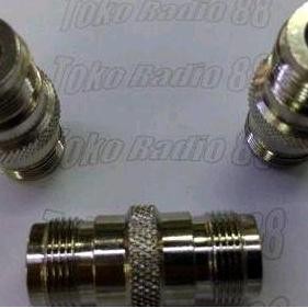 SIAP KIRIM CONNECTOR SAMBUNG N FEMALE KE N FEMALE SAMBUNGAN KABEL ANTENA RF