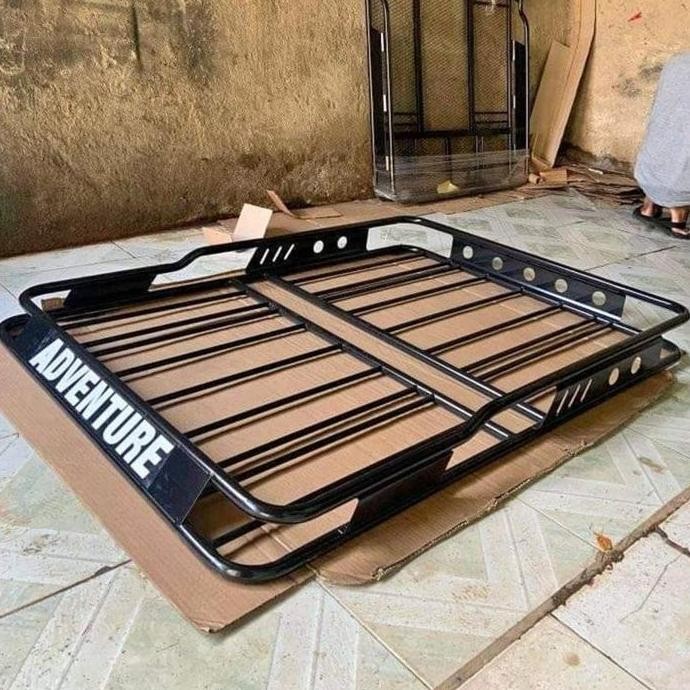 Roof Rack bagasi atas mobil merek adventure full besi