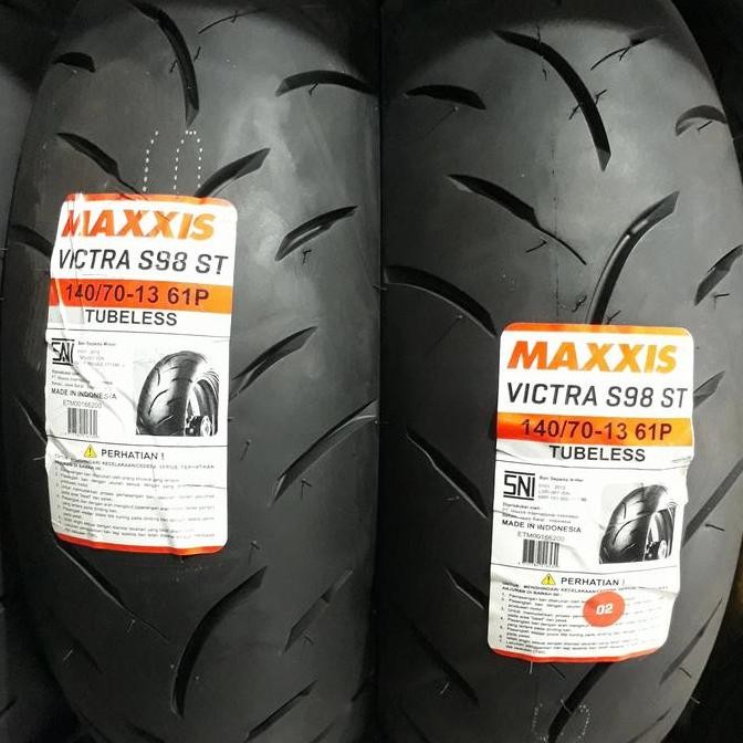 Maxxis Ban Motor Victra S98 St Tubeless 140/70-13 61P Untuk Nmax