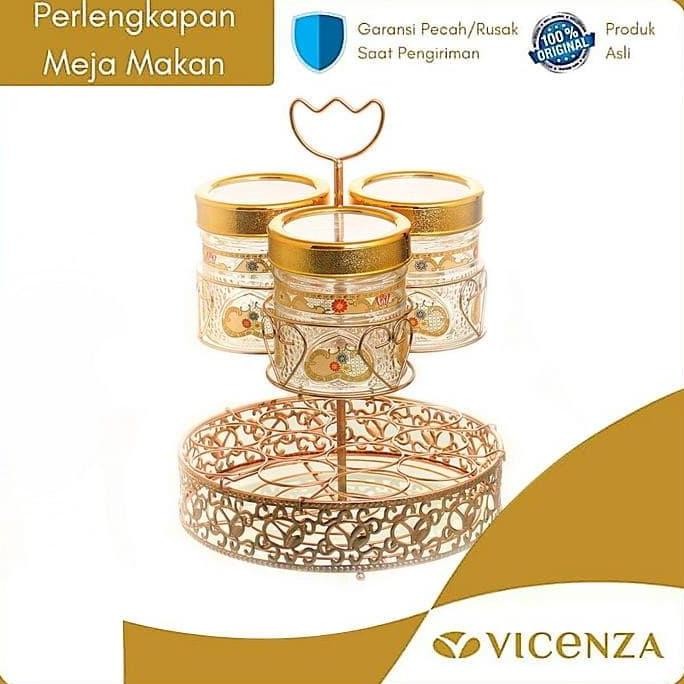Vicenza Candy Jar - Toples Permen dgn Wadah Air GA3 Camelia