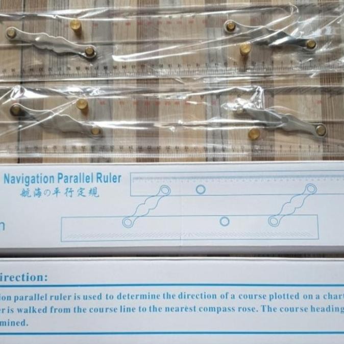 

MISTAR JAJAR PETA 600MM (PARALLEL RULER) PETA LAUT NAVIGATION MARINE EQUIPMENT