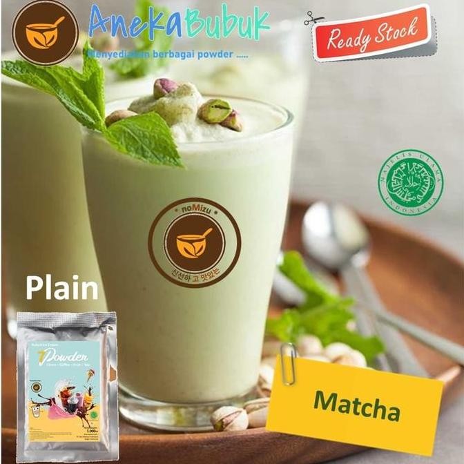 

Bubuk Minuman 7 Powder Rasa Matcha - Plain 1Kg (Mine)