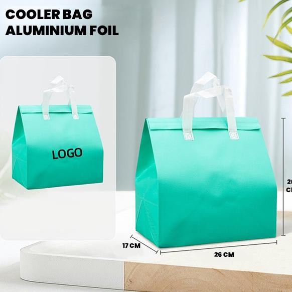 Bisa Cod Tas Thermal Cooler Bag / Cooler Bag Aluminium Foil Thermal / Tas Bekal Makanan Anti Air Tah