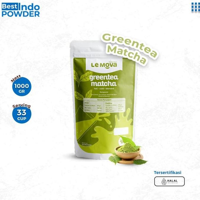 

Bubuk Greentea Lemova 1Kg / Powder Greentea / Bubuk Matcha 1Kg (Mine)
