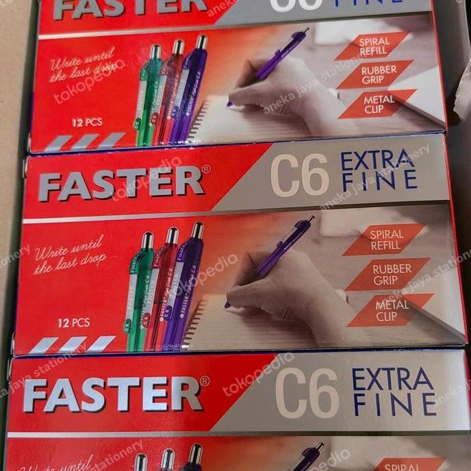 

Ballpoint Bolpen Faster C6