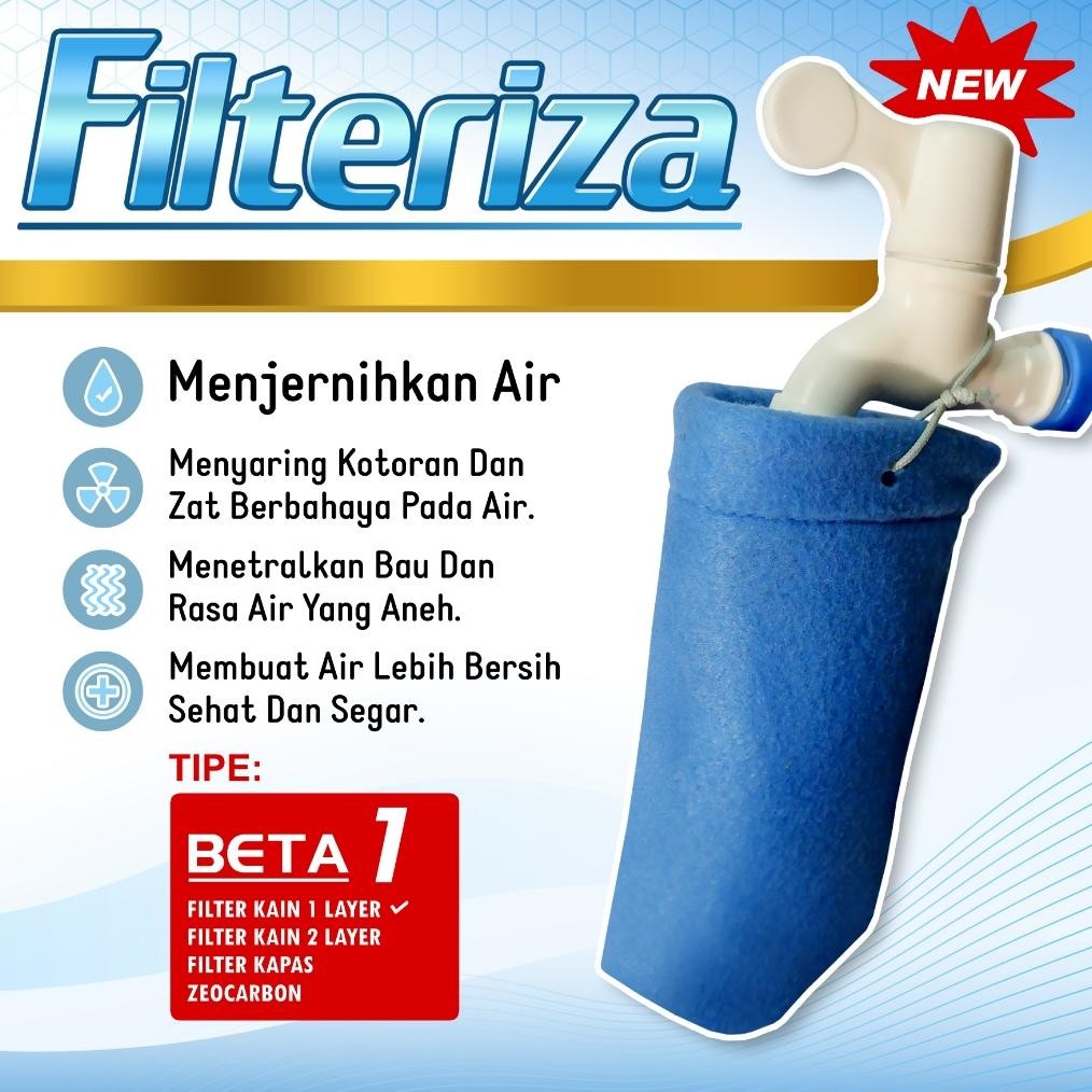 Bisa Cod Filter Saringan Air Kamar Mandi Filter Kain Penjernih Air Sumur Pam Pdam ||