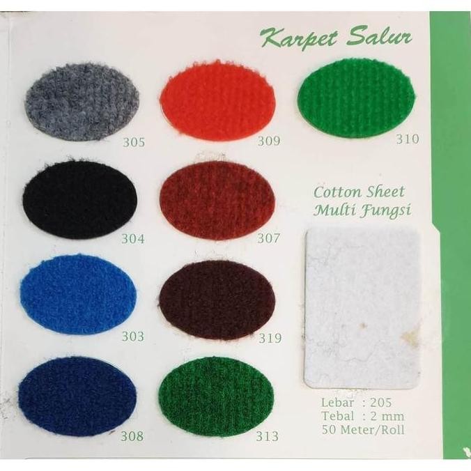 Karpet Buana - Salur - Per Roll 30 Meter - Masjid Panggung Kantor Gym