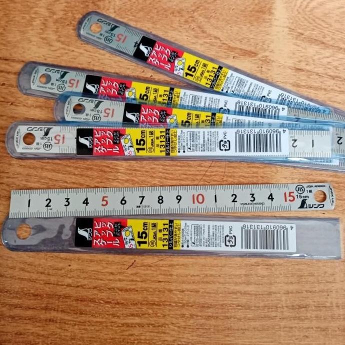 

Penggaris Lurus 15 Cm Shinwa 13131 Steel Ruller 15Cm Pick Up Series