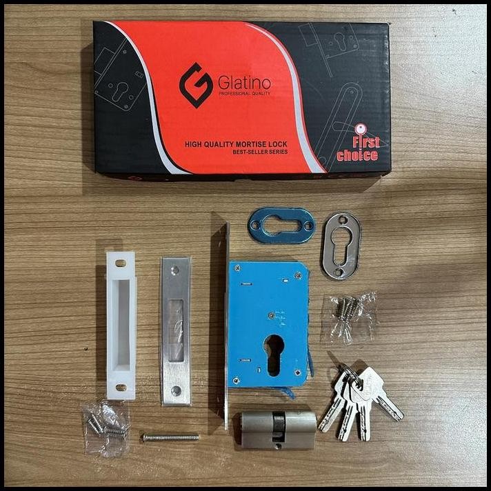 Lockcase Kunci Sliding Kunci Mekar Pintu Kayu Sliding Tanpa Silinder