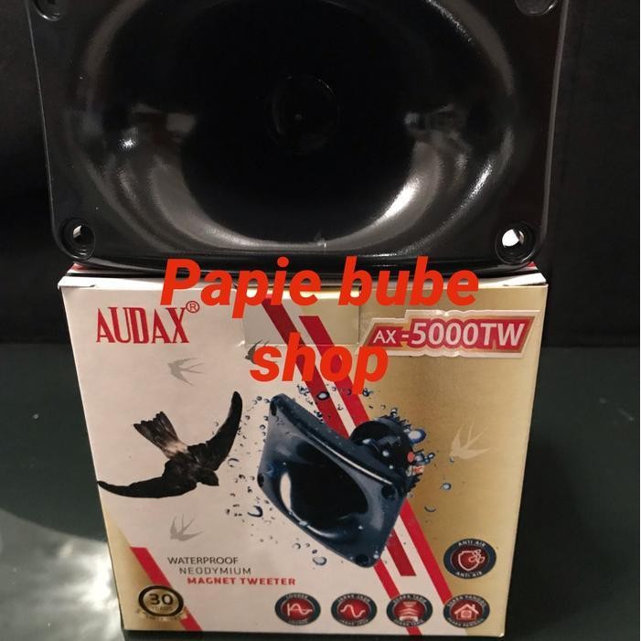 Tweeter Audax Ax 5000 TW Titanium Anti Air Ax 5000 TW Speaker Walet