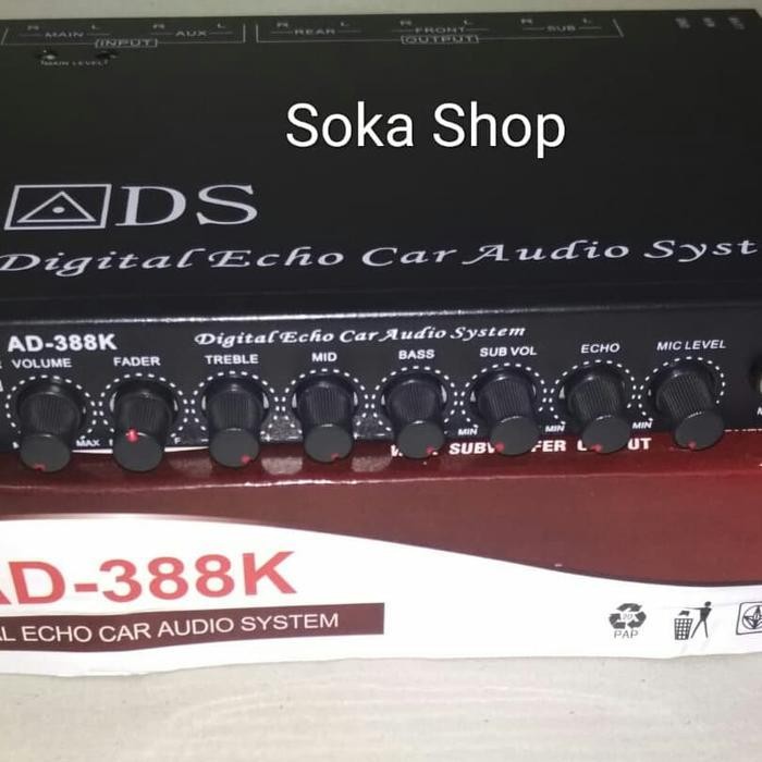 PARAMETRIK MOBIL ADS AD-388K SUARA MOBIL AUDIO JERNIH Terbaik Berkualitas