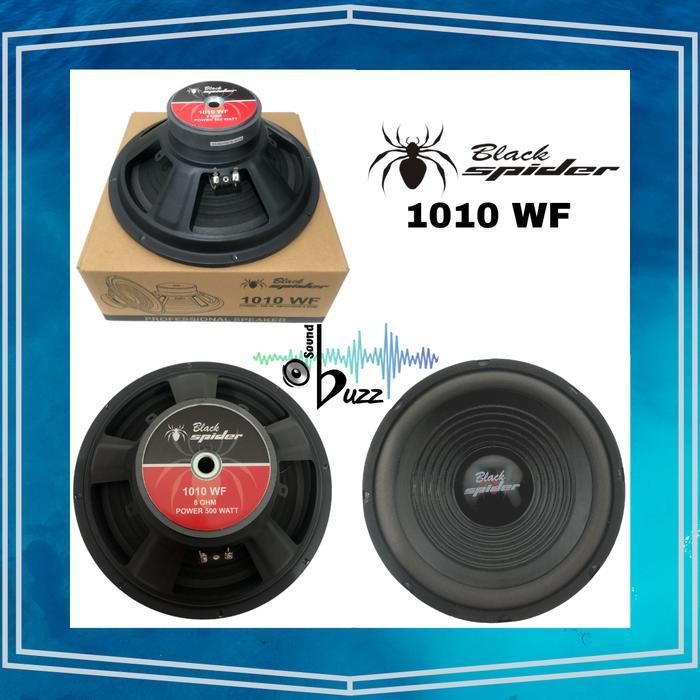 Speaker Black Spider 1010 WF Blackspider 10 inch BS 1010 Woofer Terbaru Berkualitas