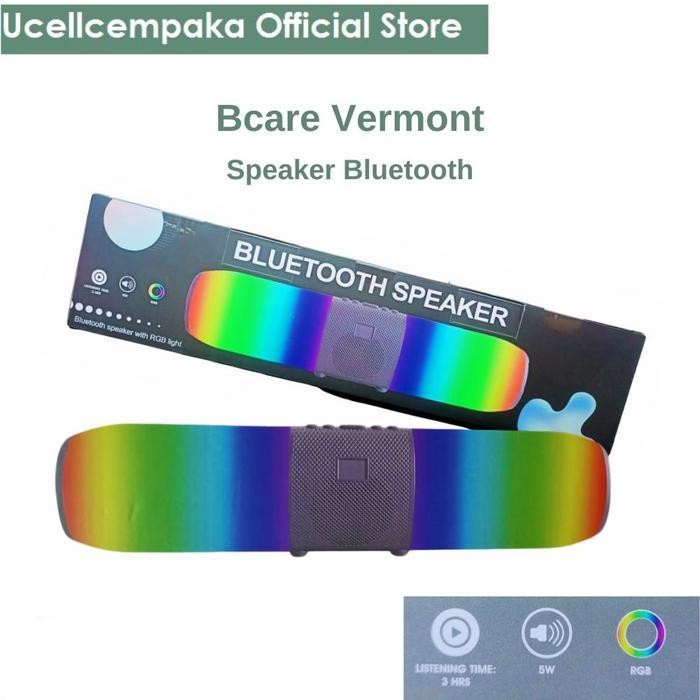 Speaker Bluetooth Vermont Bcare Original Terbaru Berkualitas