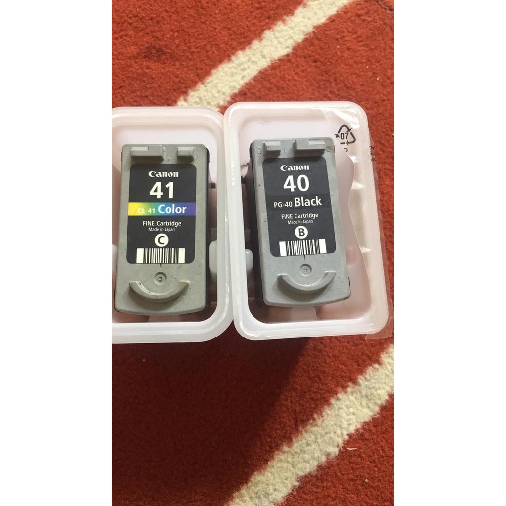 

Tinta Canon 40 Dan 41 Recycel Siap Pake
