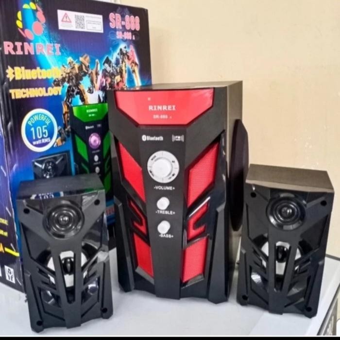 speaker aktif bluetooth Rinrei SR 888 A Terbaru Berkualitas
