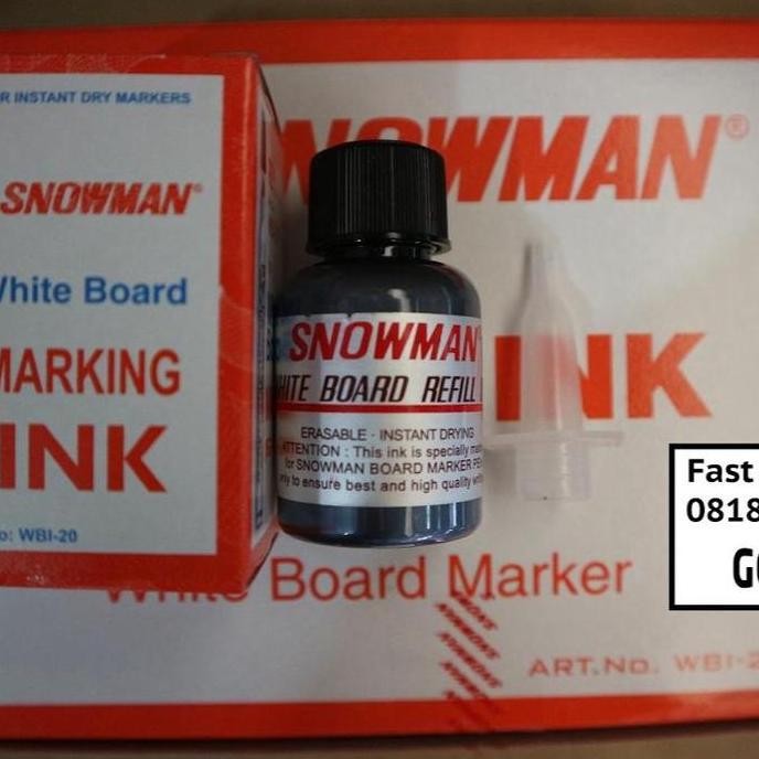 

Tinta Spidol Whiteboard Snowman Bg-12