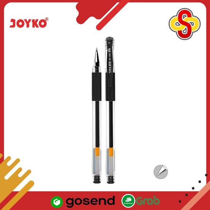 

Gel Pen / Pulpen / Pena Joyko Jk-100 Hitam