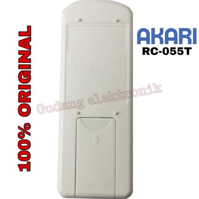 TERBARU REMOTE AC AKARI RC -055T TERMURAH