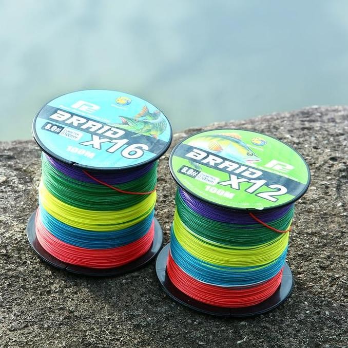 Bingolife Senar Pancing Profesional Jepang X12 X16 Pe 100M Pancing Laut Kuat Dan Tahan Aus Memancing