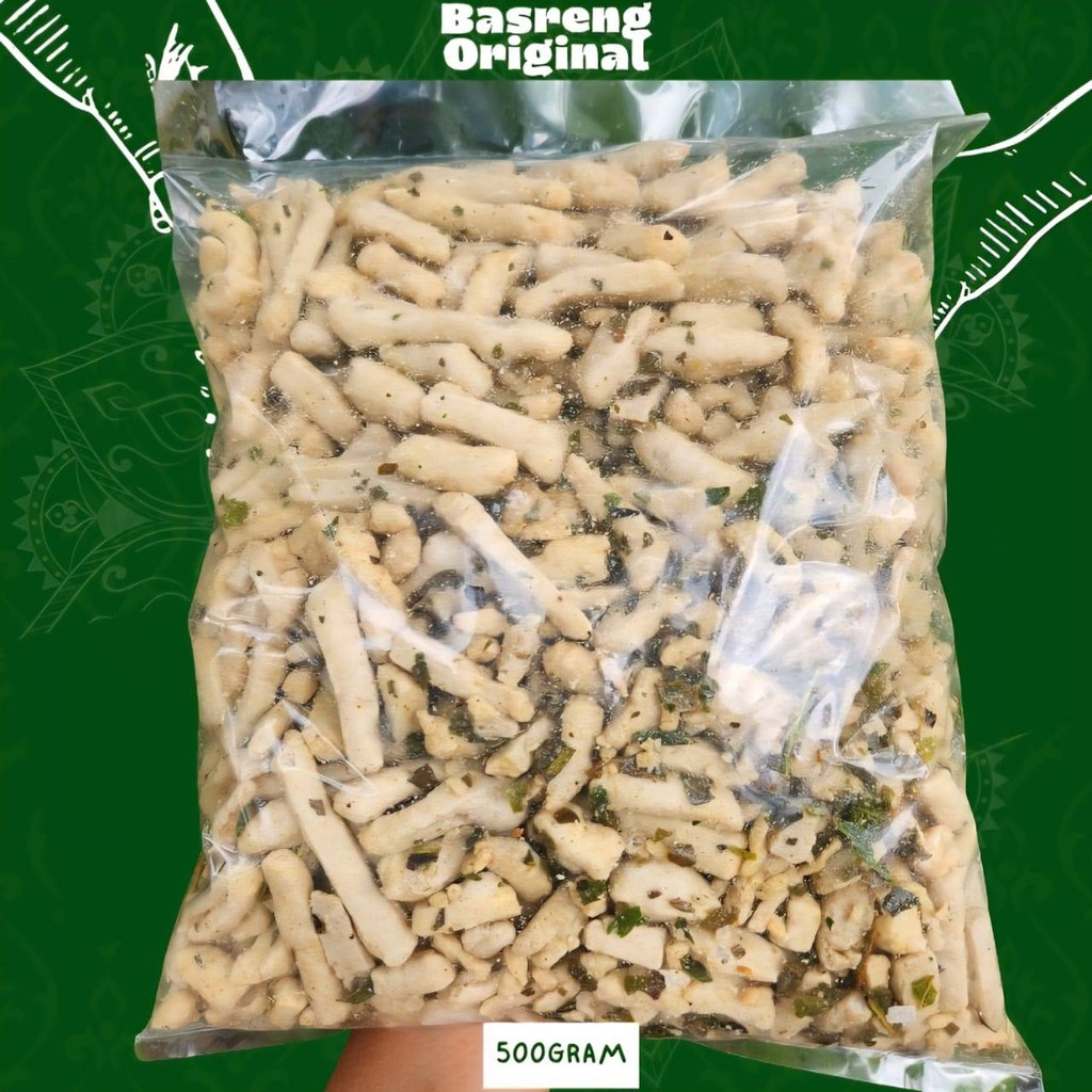 

Basreng Original Pedas Daun Jeruk Viral 1KG Cemilan Sultan Cianjur Snack Sajodo Ngabret Sedep Gurih