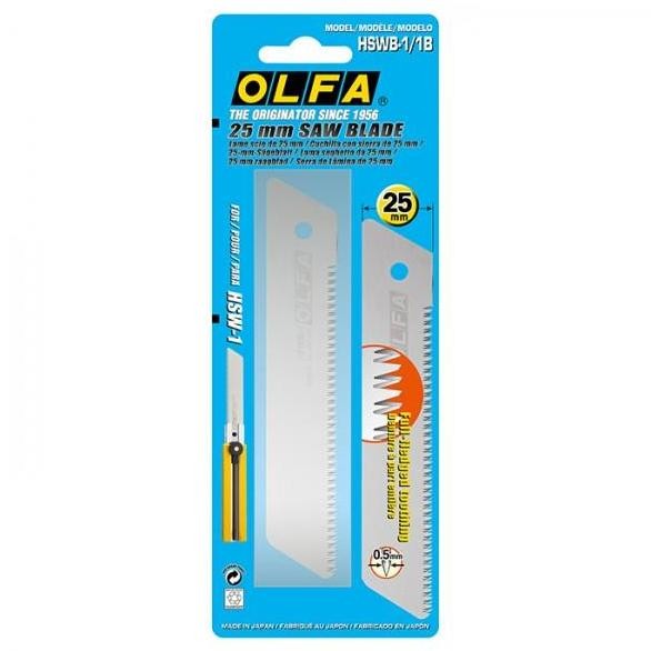 

Promo! 25Mm Saw Blade Olfa Hswb-1/1B Mata Cutter Gergaji Cutter