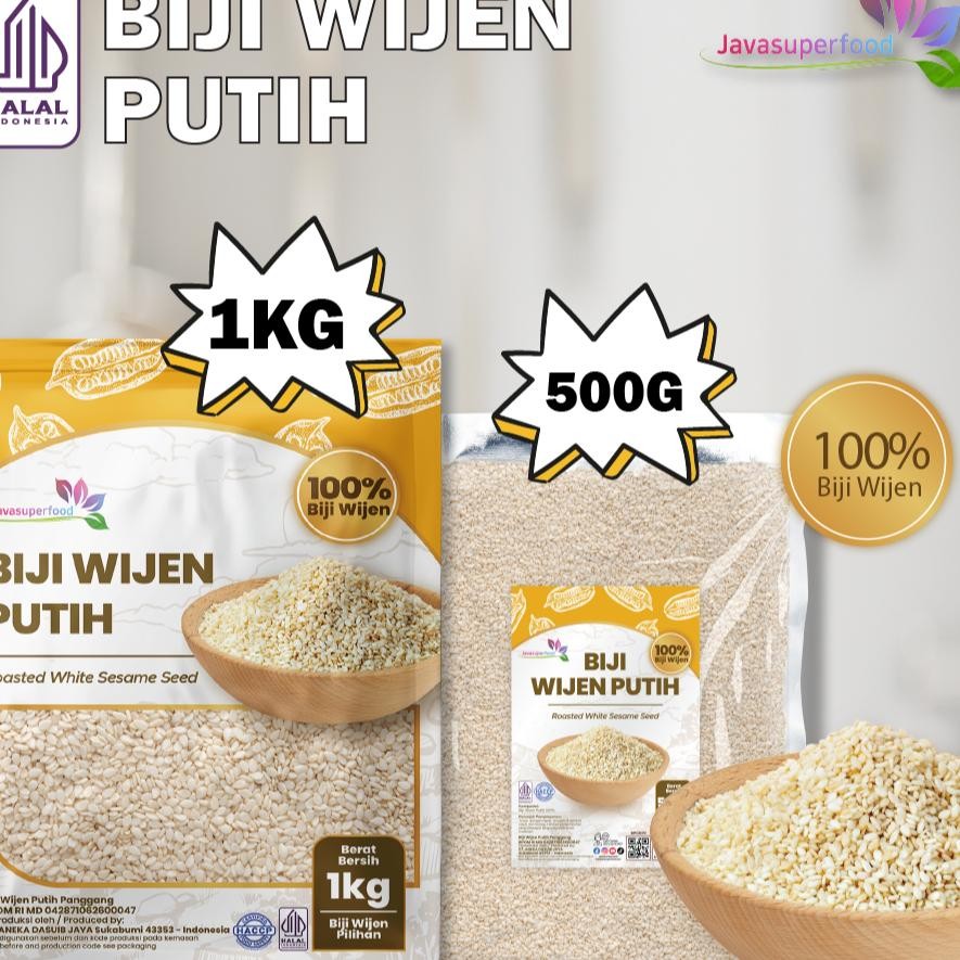

Halal Wijen Putih 1Kggr White Sesame Seeds
