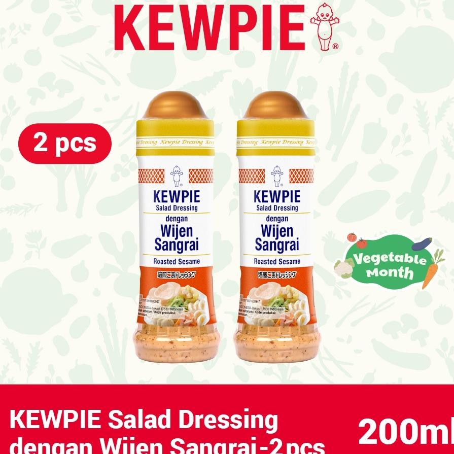 

Kewpie Salad Dressing Dengan Wijen Sangrai 200 Ml 2 Pcs