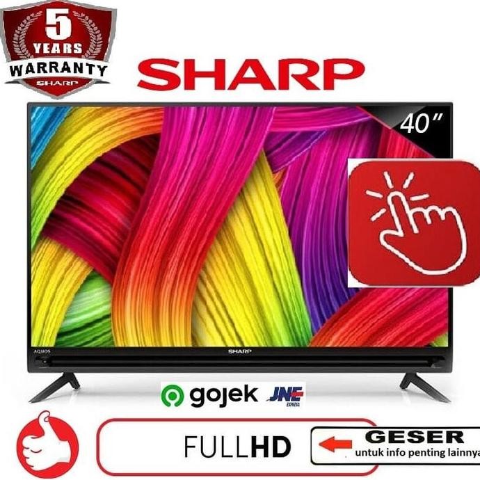 Led TV Sharp AQUOS 40 Inch LC-40SA5100 USB Movie -free BREKET- Full HD