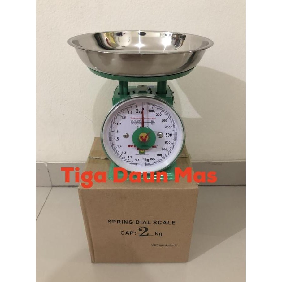 Timbangan Renhe Kapasitas 2 Kg / Timbangan Manual Kualitas Vietnam 2Kg