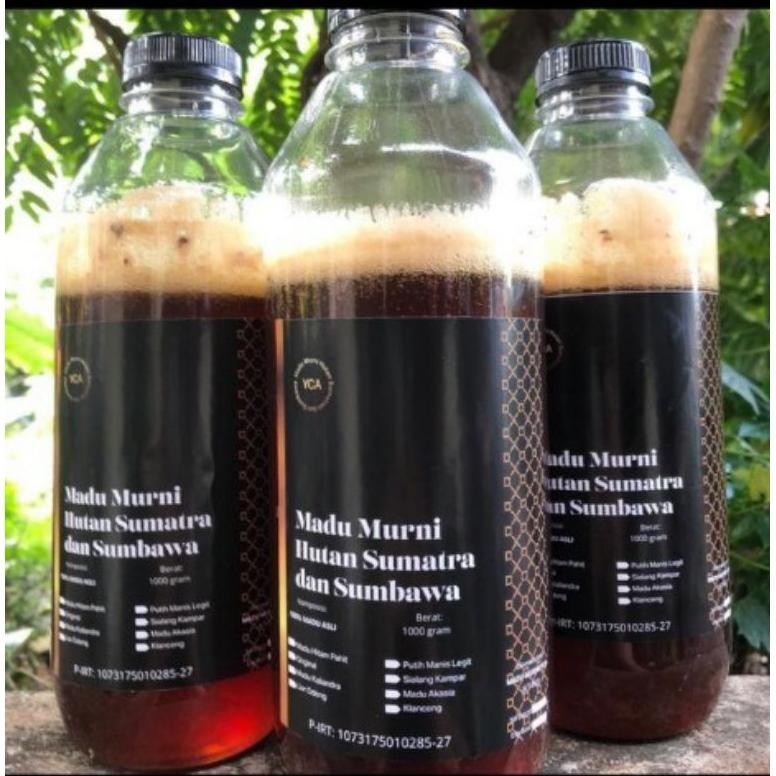 

(Terbaru) Madu hutan liar sumbawa Asli murni 1KG honey (Terlaris)