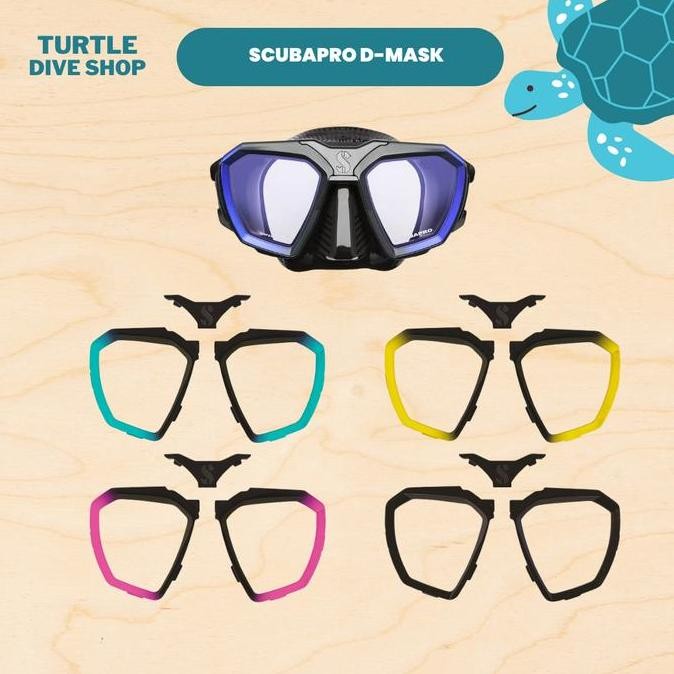 Scubapro D-Mask Scuba Diving - Masker Selam