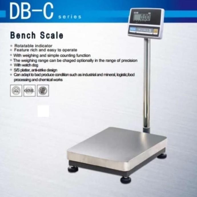Timbangan Lantai Digital/ Timbangan Duduk/ Cas Dbc  75Kg-100Kg