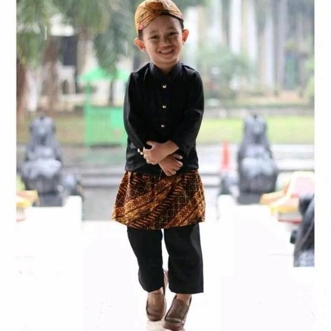 (Allthebest) Baju Adat Jawa Anak // Basofi Anak // Baju Adat Anak