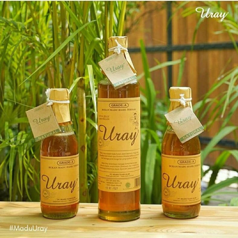 

(Terbaru) Madu Uray Natural Honey 450 gram 100% madu asli. madu hutan (Terlaris)