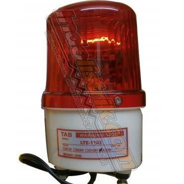 Lampu Darurat Bohlam 4 " Rotary Warning Light 220V Ac Tab Asli