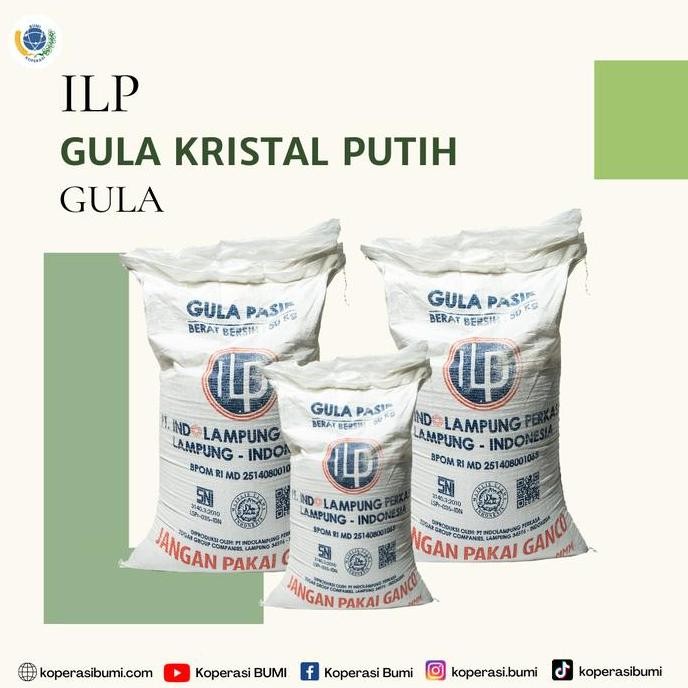 

Baru Gula Pasir ILP 50kg - Gula Kristal Putih Karung Harga Grosir