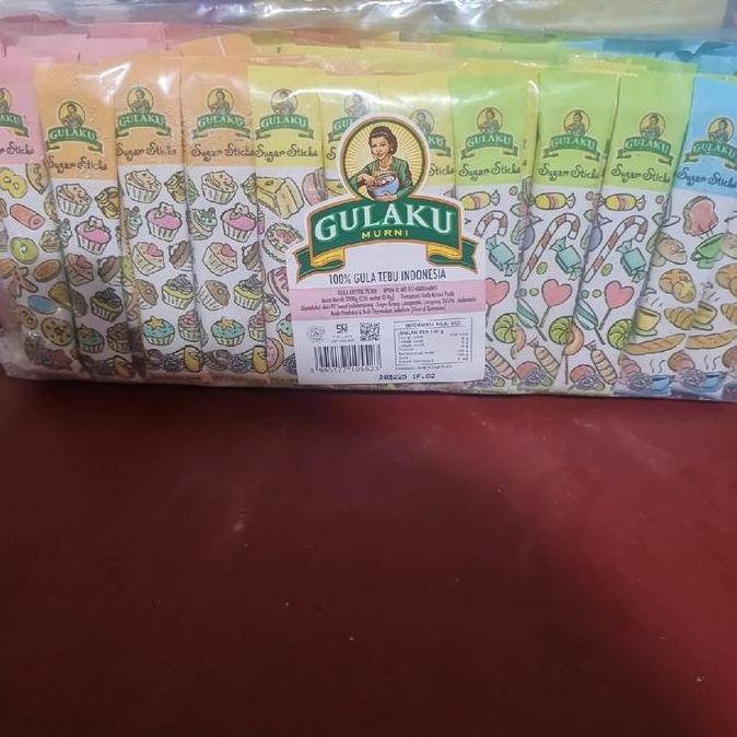 

Baru Gulaku Sachet Isi 125 Sachet - Berat 8 Gram per Sachet