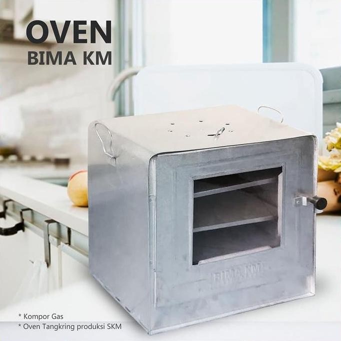 Oven Bima Km Tangkring Kompor 3 Susun - Panggangan Kue Kompor