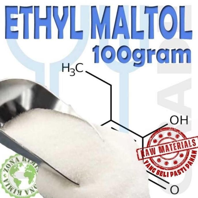 

Baru Ethyl Maltol Premium 100g Sucralose Etil Maltol Cotton Candy