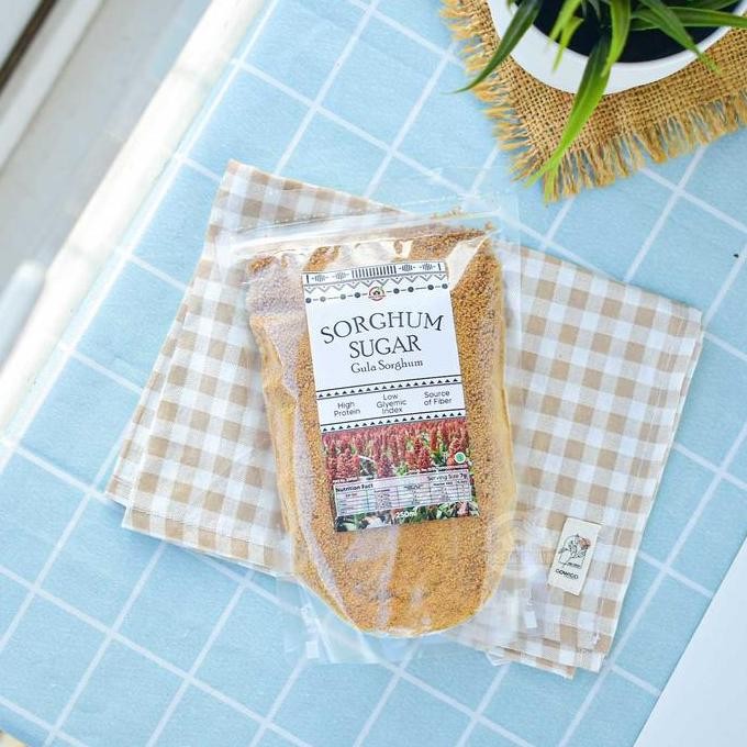 

Baru House Of Organix Sorghum Sugar 1kg Gula Manis Alami dari Sorgum