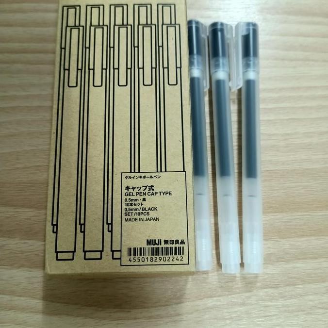 

Muji Gel Pen Cap Type 0,5 Mm