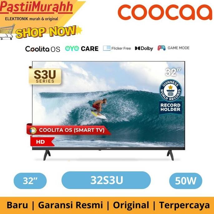 LED COOCAA SMART TV DIGITAL 32S3U || DIGITAL SMART TV COOCAA 32 inch || TV COOCAA SMART 32S3U || LED