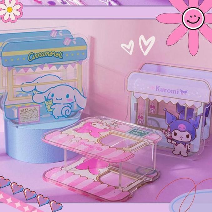 

Tempat Alat Tulis Akrilik Pensil Holder Pena Kartun Sanrio