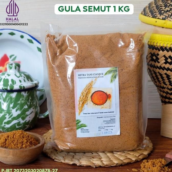 

Baru Gula Semut Aren Mitra Tani 1kg - Palm Sugar Organik Halal