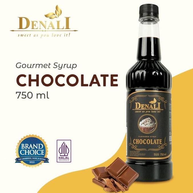 

Baru Denali Chocolate Syrup Minuman Sirup Rasa Coklat